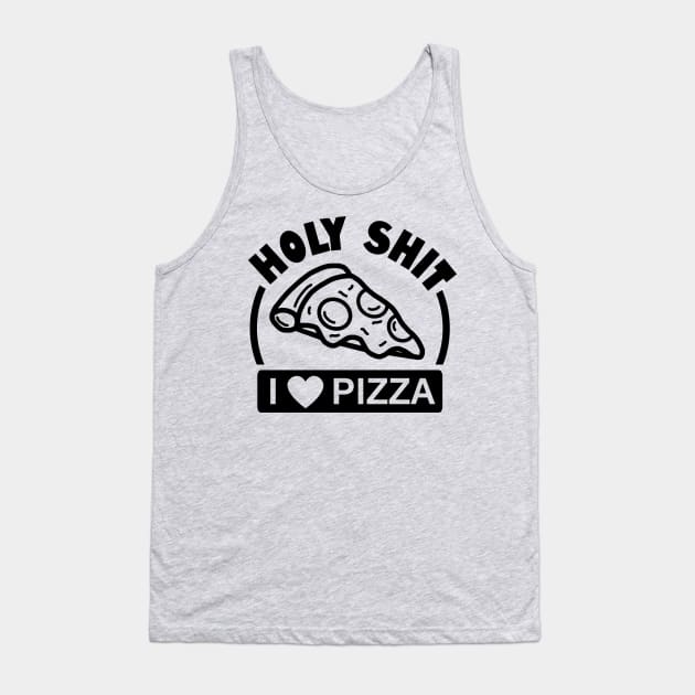 I Love Pizza Tee Tank Top by omgcoolstuff